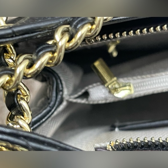 Black Diamond Quilt Handbag - Top Grain Cowhide leather - Picture 11 of 15